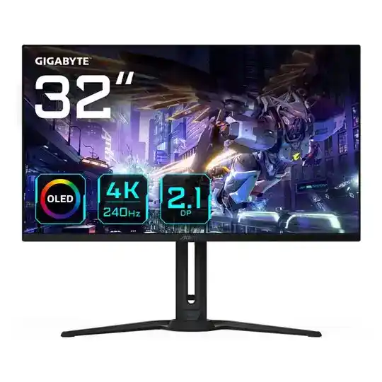 Gigabyte AORUS 31.5" FO32U2P UHD 240Hz QD-OLED Open Box Gaming Monitor